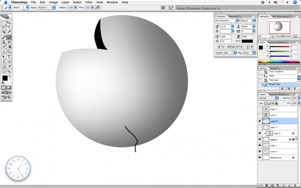 Creation of Creative Eye: Step 13